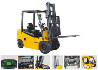 1.5 Ton Küçük Elektrikli Forklift, 4 Tekerlekli Tahrik Forklift CE Belgesi