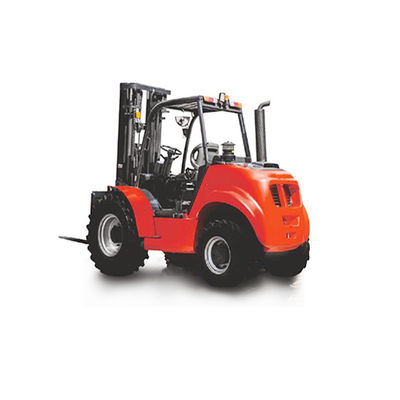 Dizel Motorlu 1.5 Ton Tüm Engebeli Arazi Forklift Özelleştirilmiş Renk