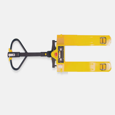 DC Motor Motorlu Palet Kamyon Çatal Uzunluğu 1220mm Pu Lastik 24v Gerilim